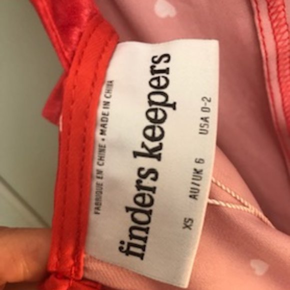 NWT FindersKEEPERS Lovers Mini Dress - Picture 4 of 8